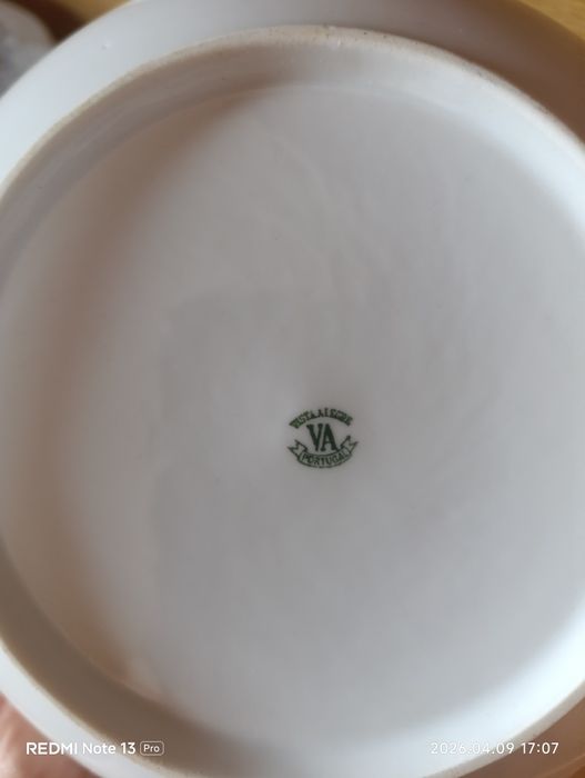 Serviço de jantar em porcelana Vista Alegre