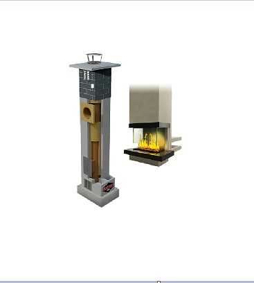 Komin systemowy ceramiczny Janar UNIWERSAL KW2 6M -Pełna izolacja misa