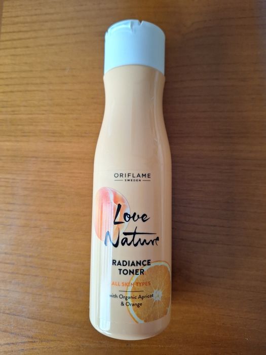 Tónico de Rosto com Alperce e Laranja Biológicos Oriflame