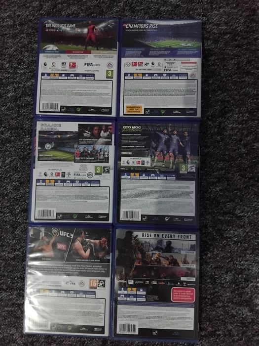 Sprzedam gry FIFA,Call Of Duty i UFC