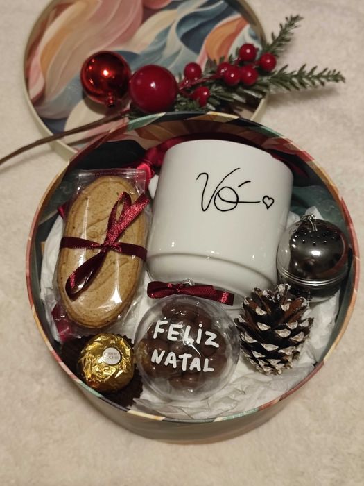 kits de Natal artesanais - Presentes prontos a oferecer