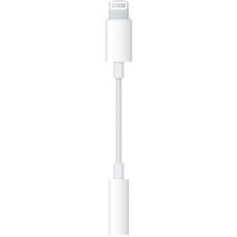 Apple adaptador Lightning para Jack 3.5mm- novo, 3 anos de garantia