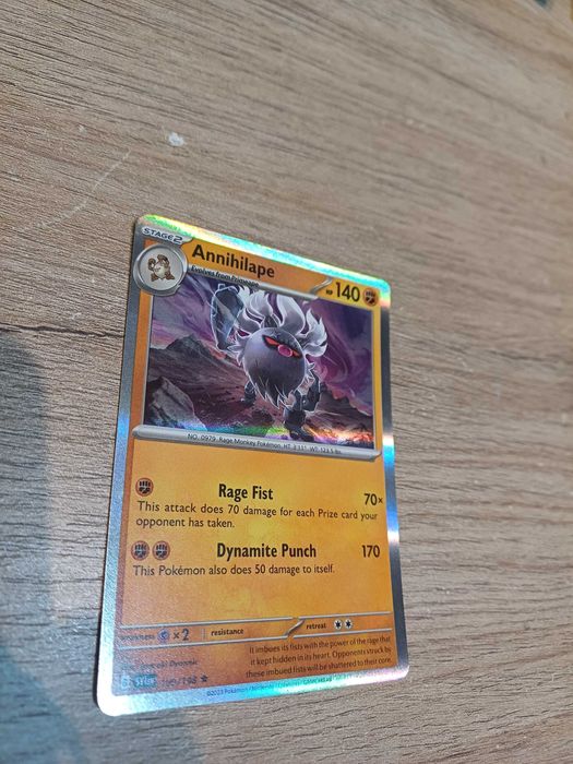 Carta Pokémon Annihilape [Holo] #109