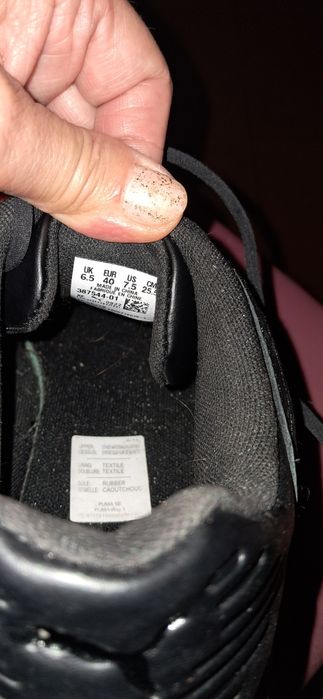 Adidasy Puma 40; 6.5 czarne