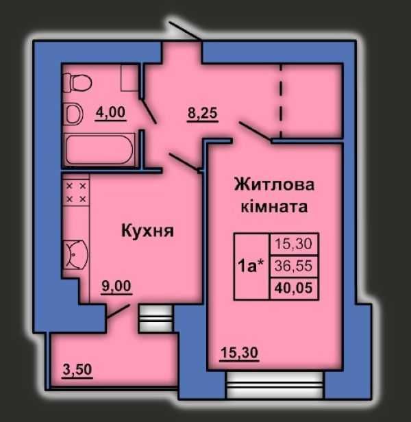 ‼️Фурманова‼️ 1к квартира в новобудові, гарна локація, інд.опалення