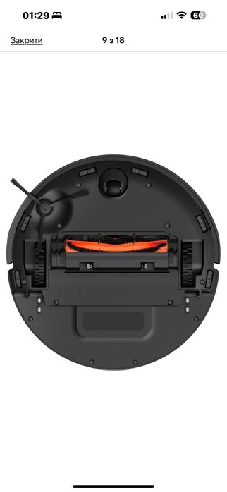 Робот-пилосос Xiaomi Mi Robot Vacuum-Mop 2 Pro Black (BHR5204EU)