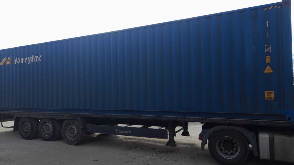 Kontener morski 40HC High Cube używany | Szczelny rok 2021/2022 - Transport Cała Polska