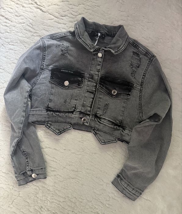 Kurtka jeans krotka