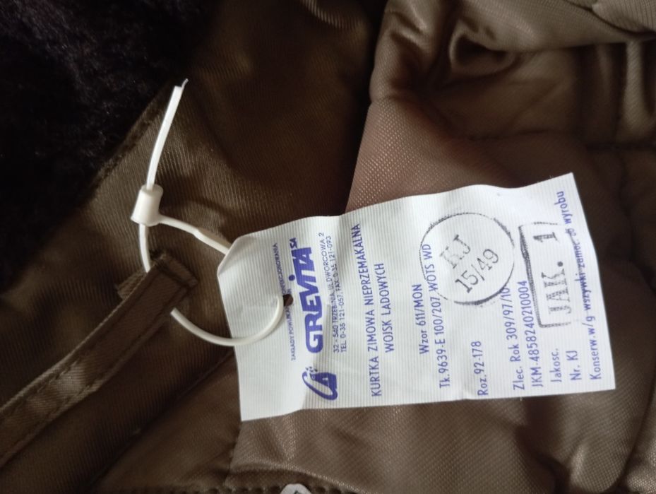 Kurtka wyjściowa wojsk lądowych