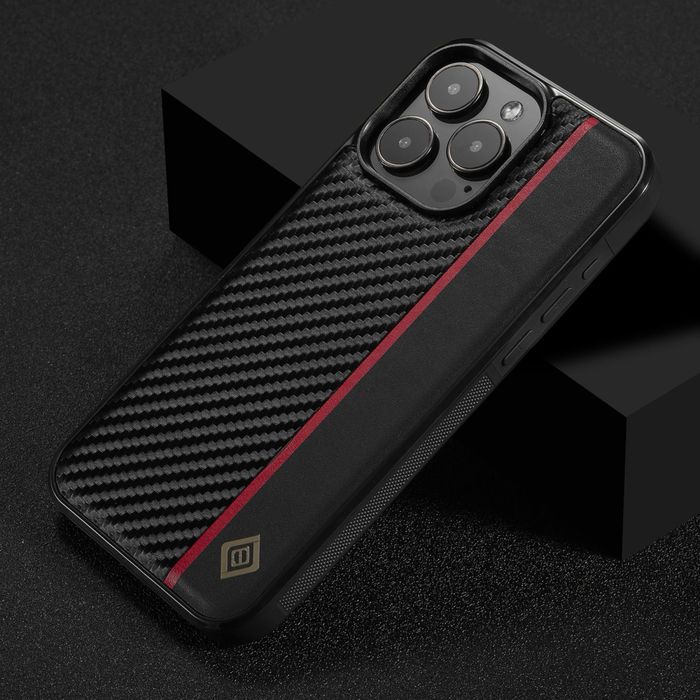 Чохол Carbon Fiber на 14 iphone pro max
