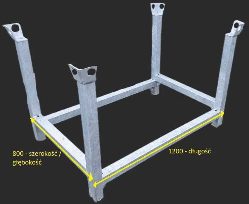 PRODUCENT Kosze siatkowe palety na stemple, trójnogi, głowice Lublin