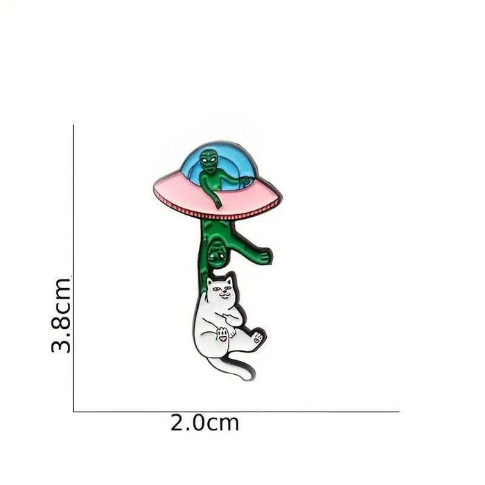 PIN | Gato a caminho do Ovni