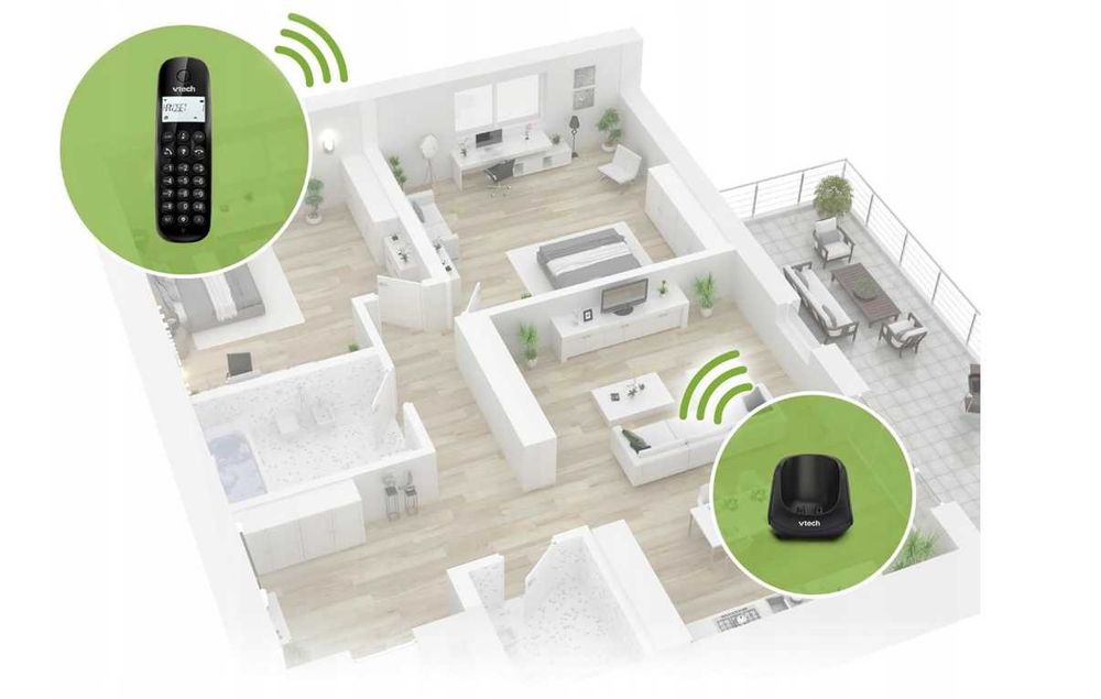 Telefon bezprzewodowy VTech