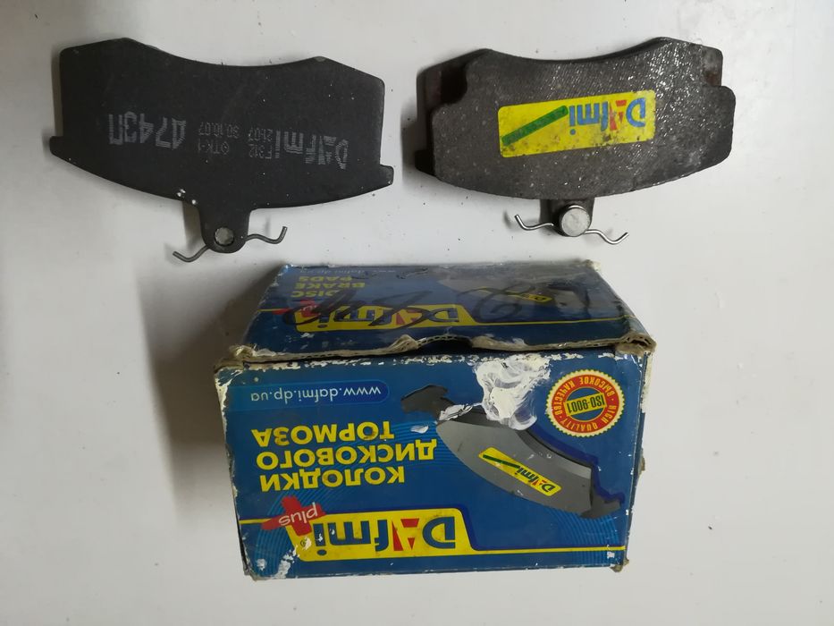 Колодки тормозные Д743 ВАЗ 2108/09