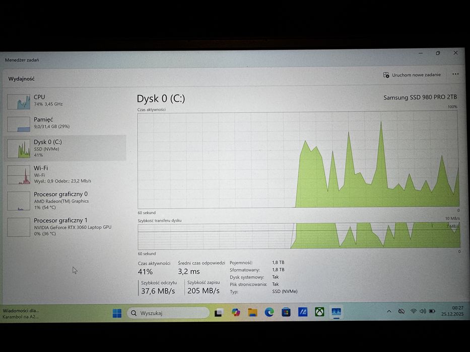 ASUS ROG Zephyrus G14 | Ryzen 9 | RTX 3060 | 32 GB RAM | 2TB samsung |