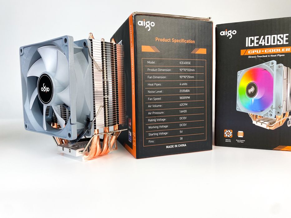 Кулер охолодження процесора Aigo Ice 200PRO / Aigo Ice 400SE RGB