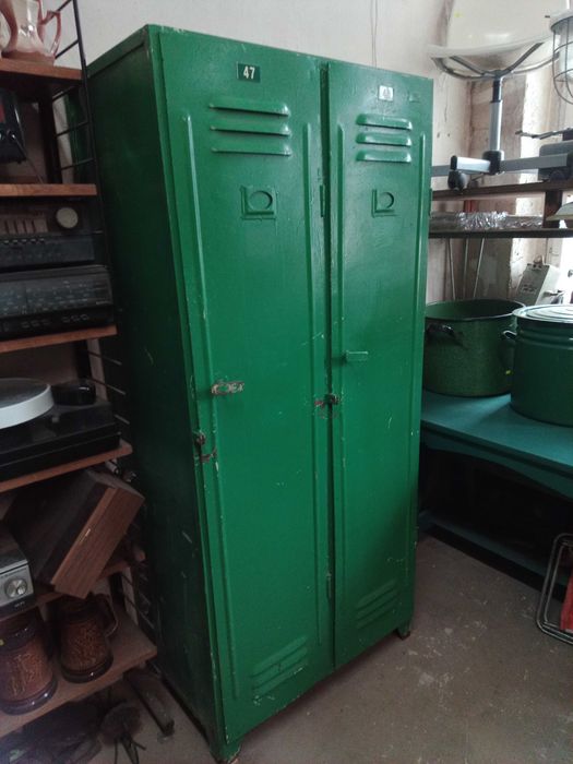 Szafa,szafka metalowa PRL Loft Industrial ,warsztatowa