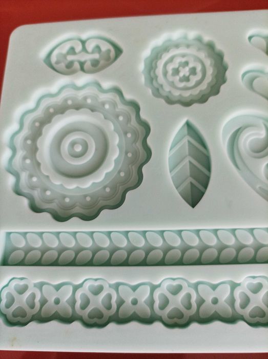 3 Moldes de silicone para pasta de açúcar Cake design64586144107778122