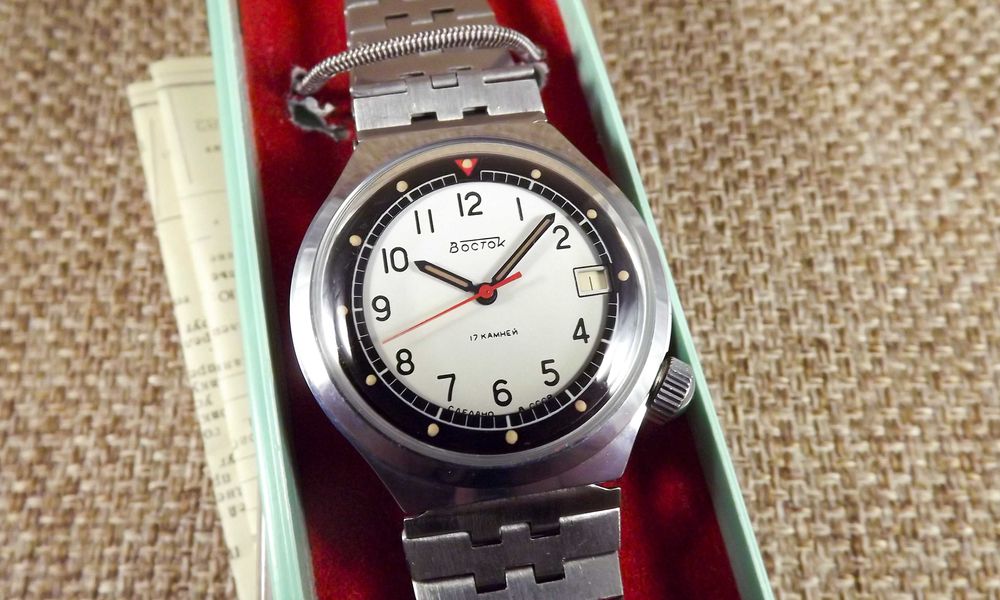 Zegarek Radziecki Wostok NOS