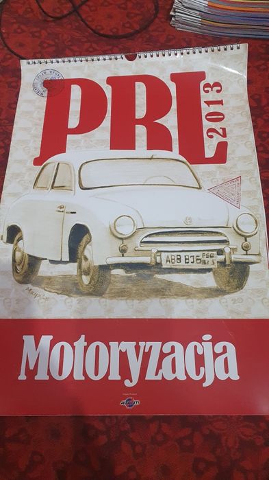 Kalendarz kultowe auta prl 2013