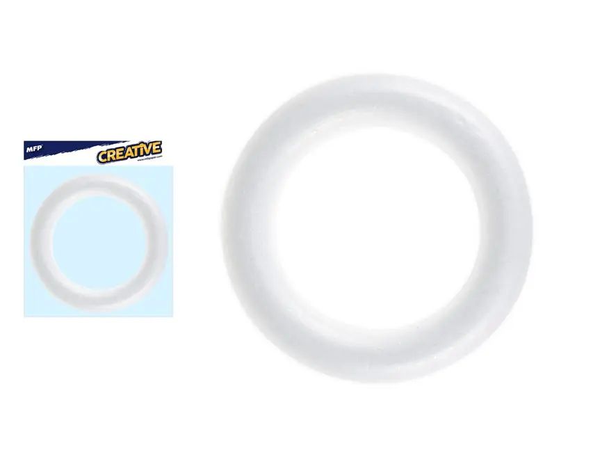 Obręcz styropianowa gładka 25cm. MFP