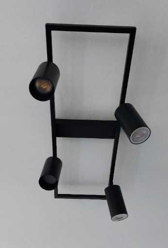 Lampa Sufitowa Oprawa Halogenowa Spot Ruchoma Kinkiet Reflektor 4XGU10