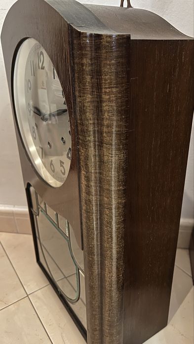 Relogio junghans vintage de parede