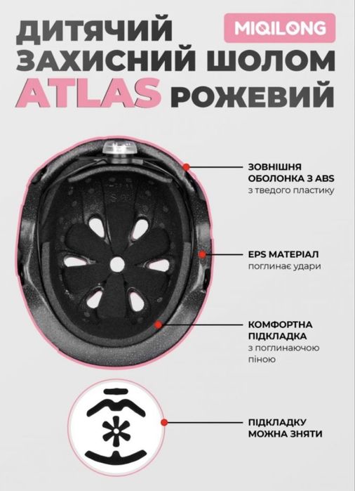 Шолом для велосипеду miqilong