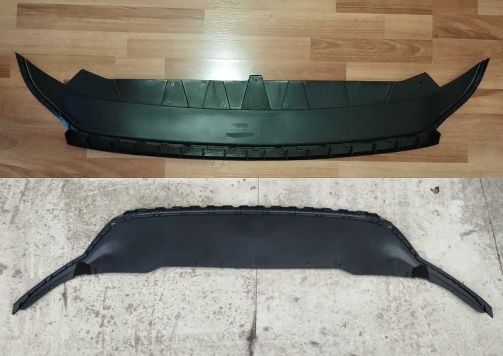 Спойлер переднього бампера губа vw passat b7 eur vw passat b8 eur