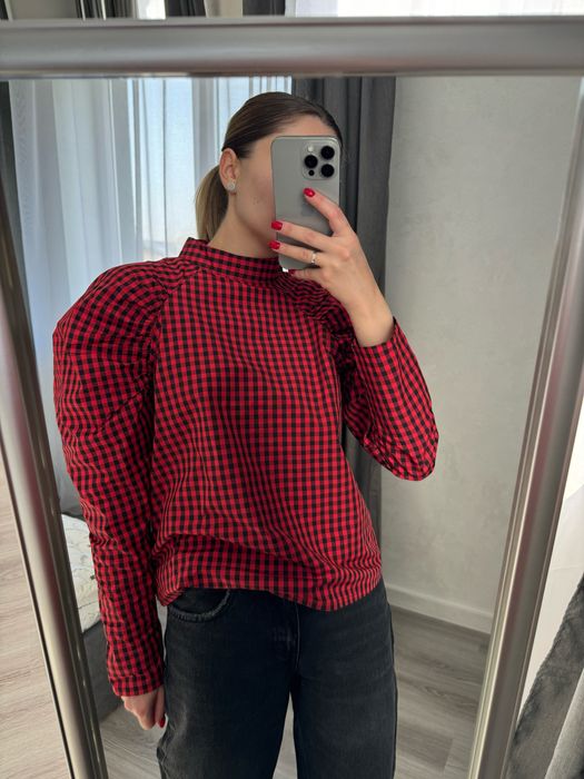 Сорочка в клітинку hm нова