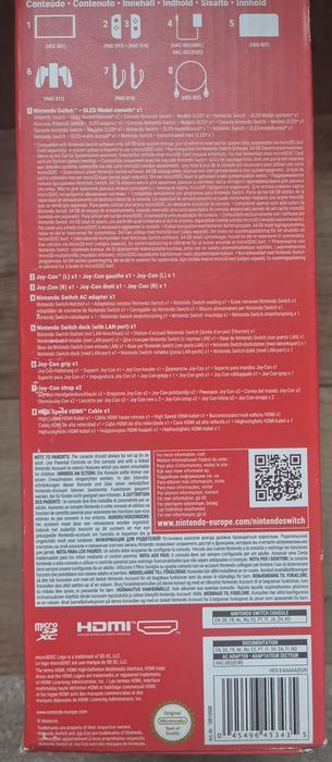 Nintendo Switch Oled 64 GB