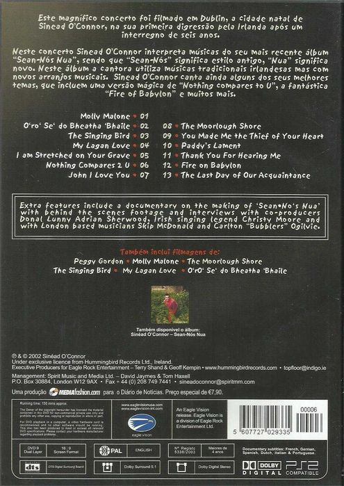 Sinéad O'Connor - Live in Dublin (DVD)