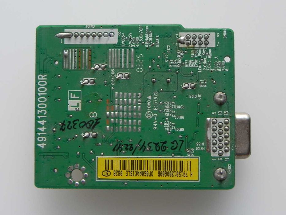 Плата материнська системна монітора LG W2234S