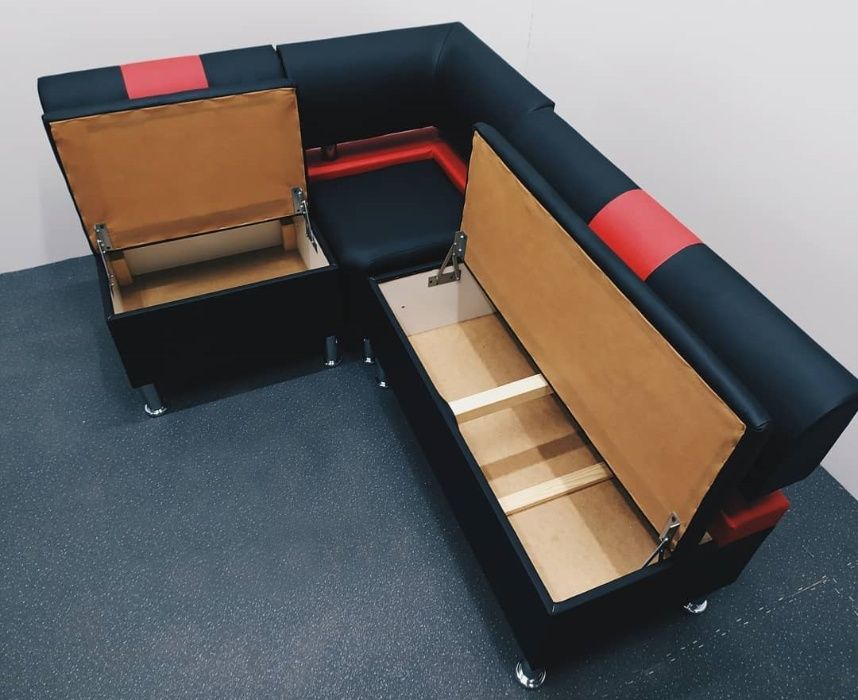 Мягкий кухонный уголок с нишами - Акция в Днепре, Наличие