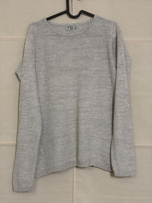 Szary sweter damski M