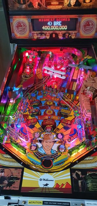 Flipper pinball fliper INDIANA JONES WILLIAMS