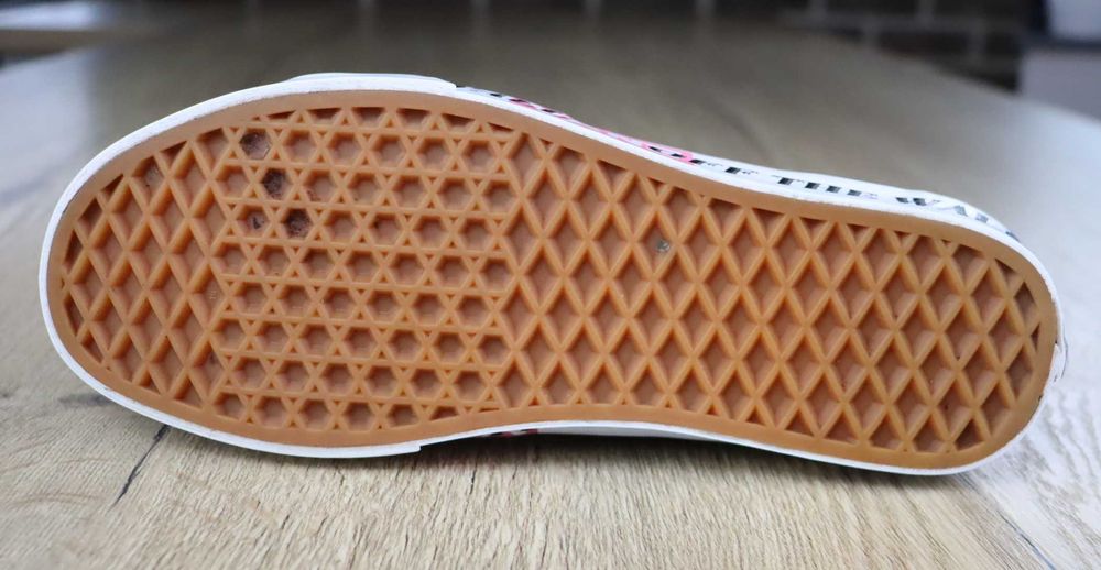 Vans skórzane damskie trampki 38 ( 24 cm)