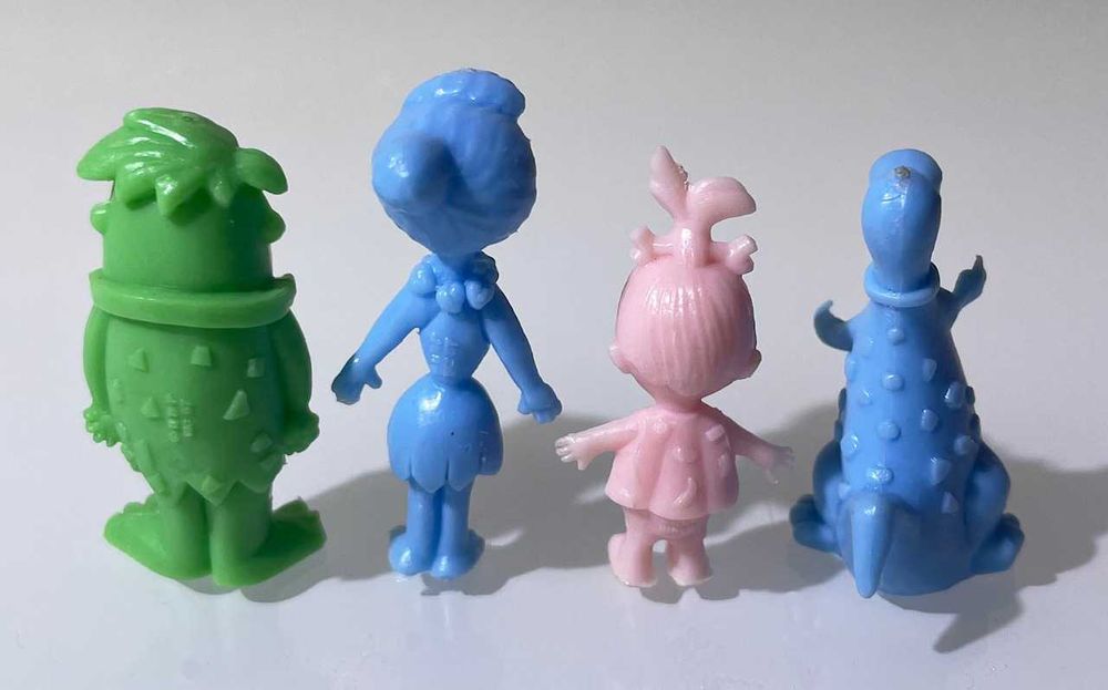 Antiga Coleção ~ ”OS FLINTSTONES” ~ 9 Monocromáticos Dunkin 1967