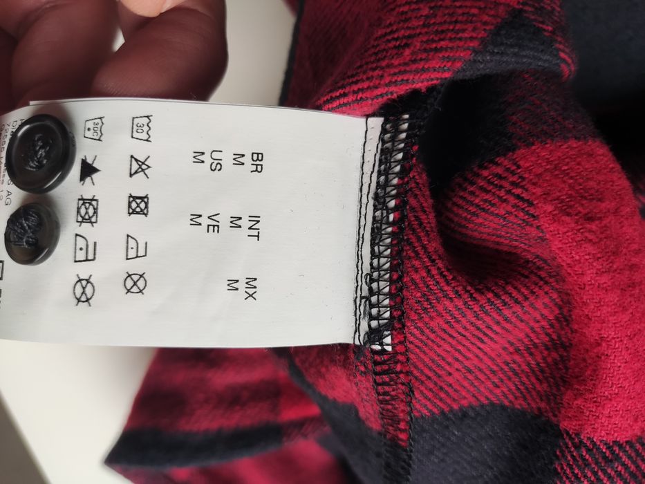 Camisa Hugo Boss flanela
