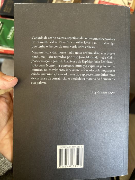 Livro O Animal do Tempo a Inquietude - Valère Novarina
