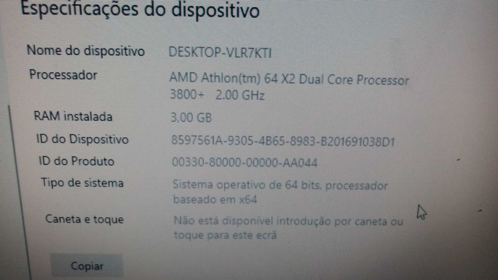 HP Computer with AMD Dual-Core 64 Vx2423436461560965125