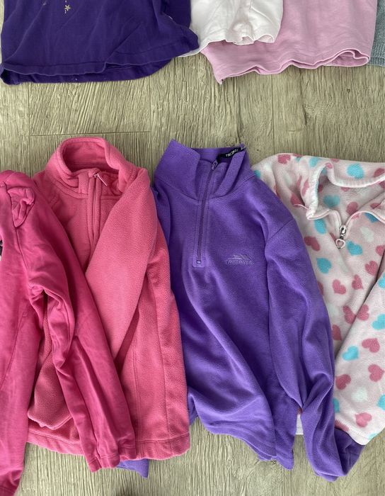 Paka ubrań dla dziewczynki 116 48 szt.