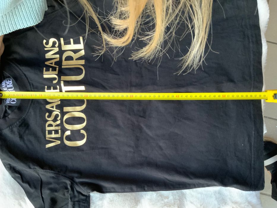 Koszula versace jeans coutyre czarna