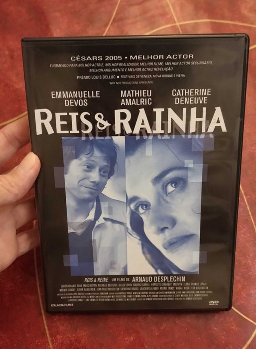 DVDs de filmes franceses, alguns DVDs são mesmo franceses.