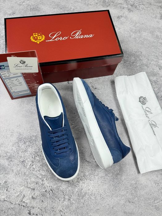 Кеди, туфлі  натуральна шкіра Лоро