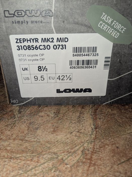 Lowa тактичкі берці