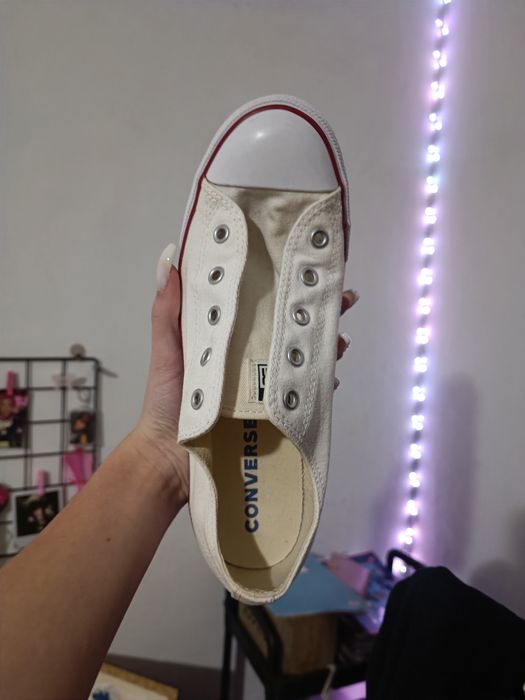 білі кеди converse