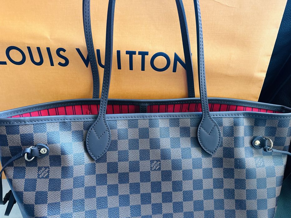Torebka Neverfull MM Damier Ebene Canvas  Louis Vuitton LV