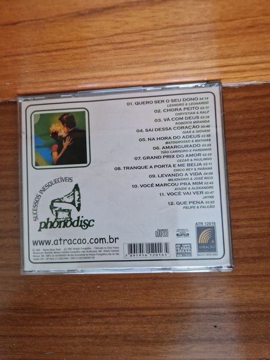 8 CD de música brasileira