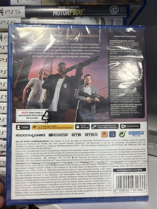 Gta V PS5  Nowa w foli